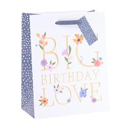 MEDIUM BIG BIRTHDAY LOVE GIFT BAG