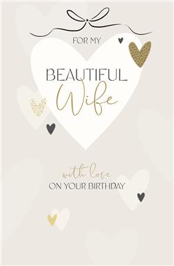 BEAUTIFUL WIFE CARD