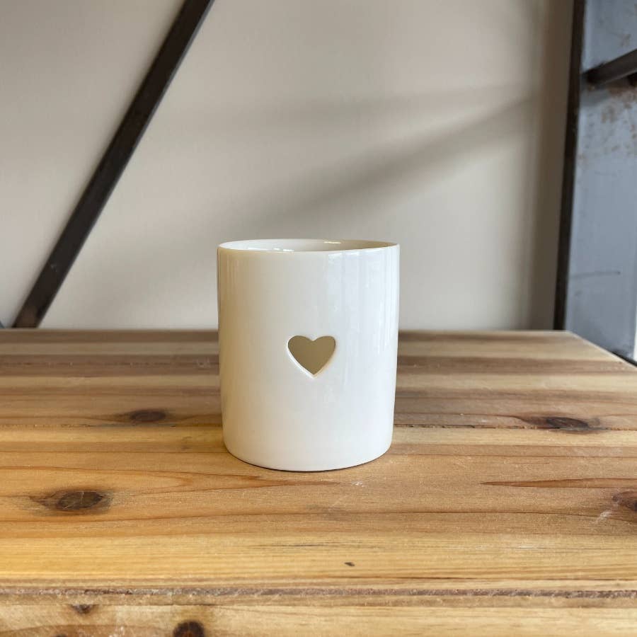 HEART TEA LIGHT HOLDER SMALL