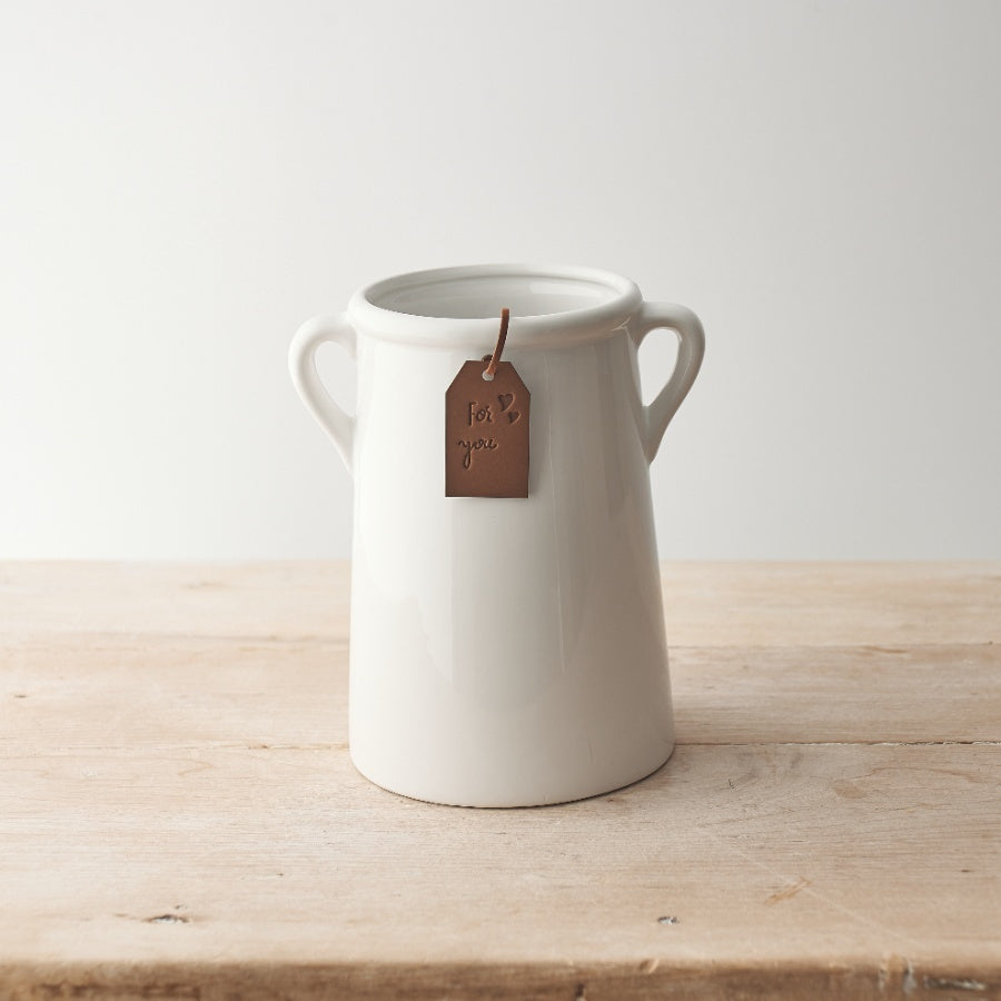 WHITE FOR YOU TAG POT