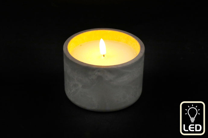 LED CEMENT CANDLE