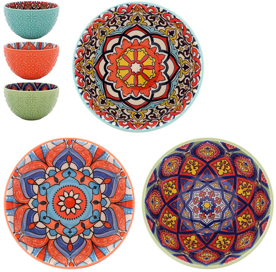 TUSCANY TEAL BOWL