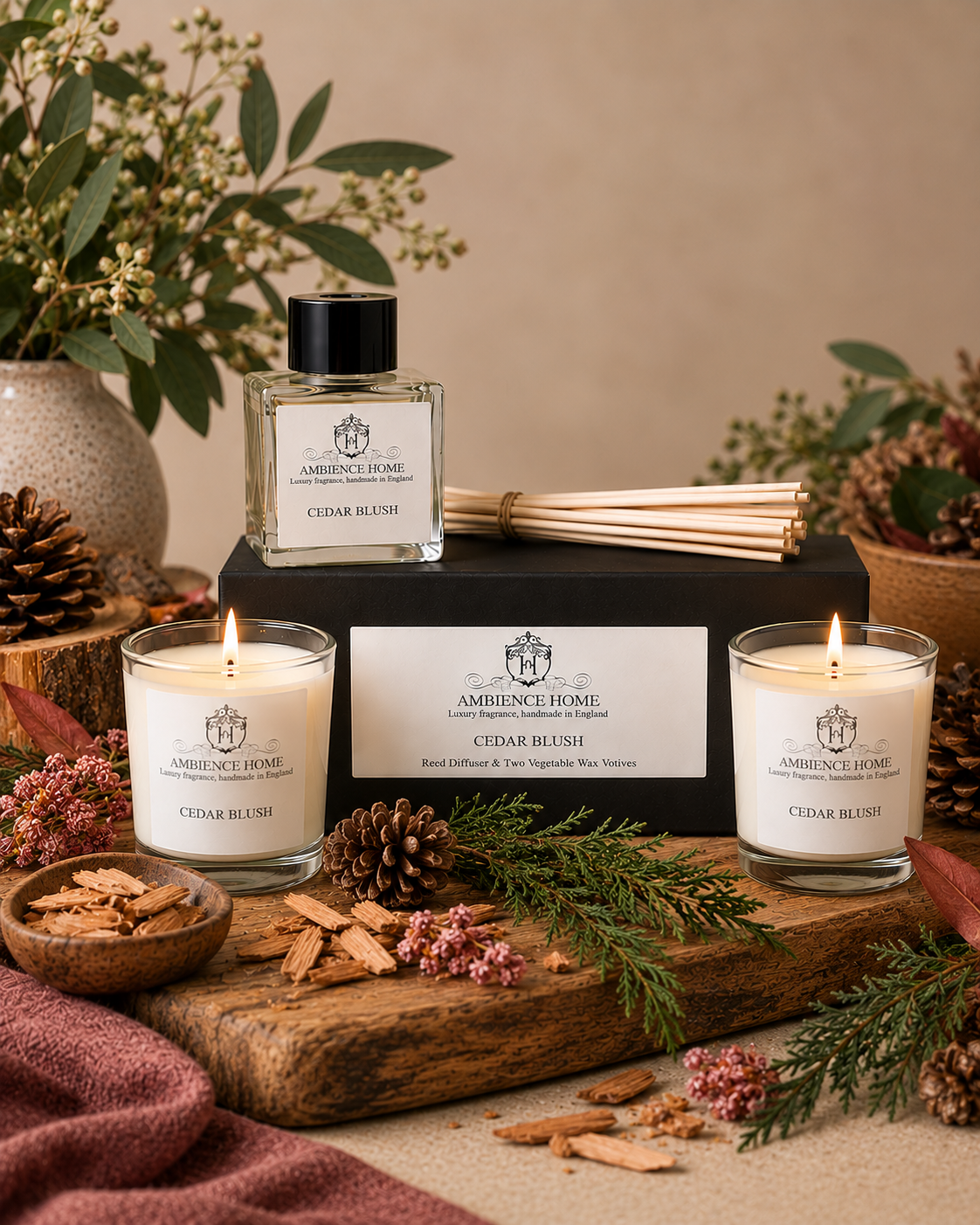 CEDAR BLUSH GIFT SET