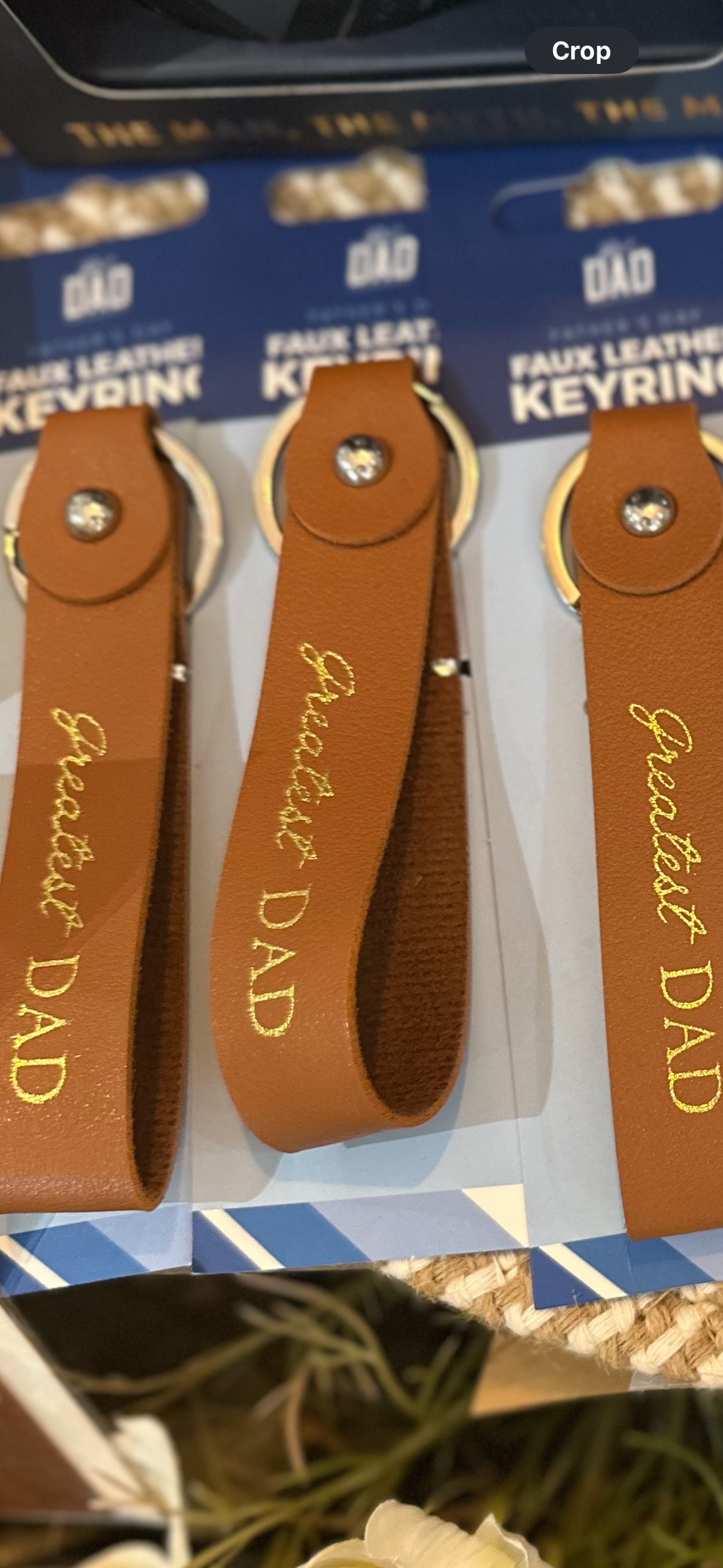 KEYRING GREATEST DAD