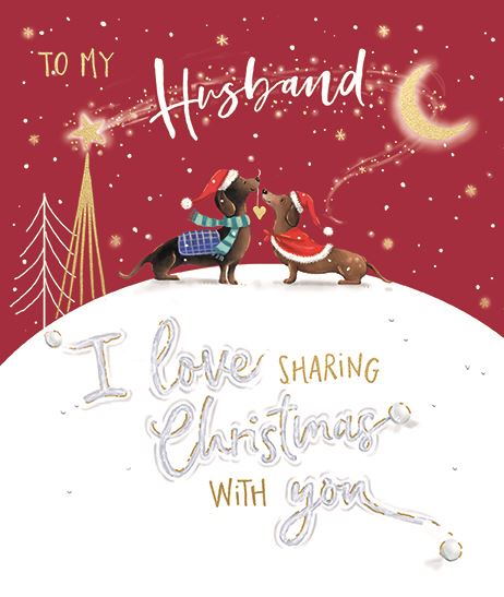 HUSBAND CHRISTMAS CARD