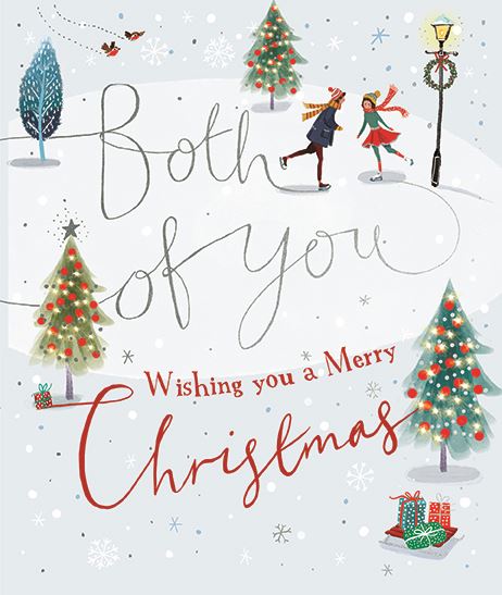 BOTH OF YOU CHRISTMAS CARD