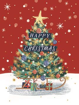 HAPPY CHRISTMAS SMALL CARD BOXSET