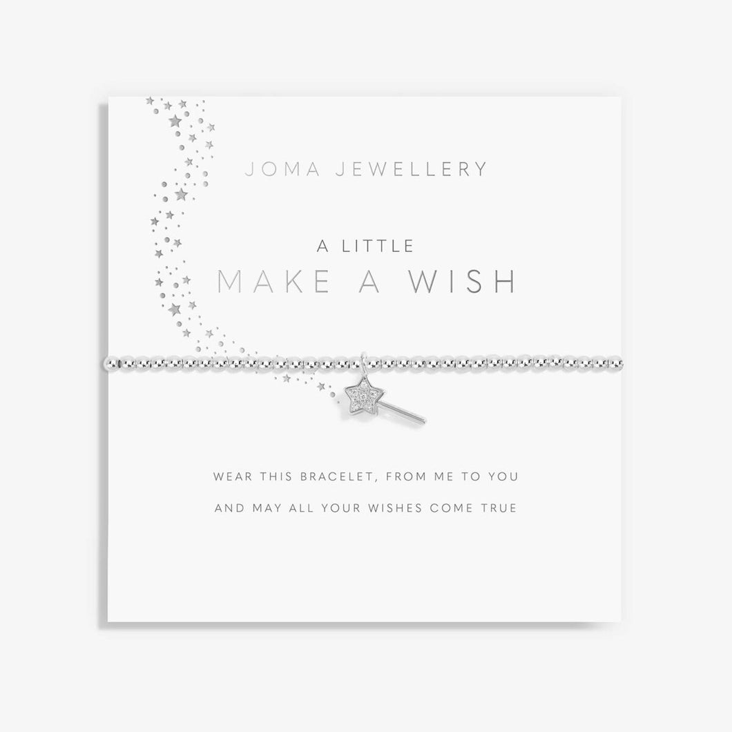 CHILDRENS A LITTLE  - MAKE A WISH BRACELET