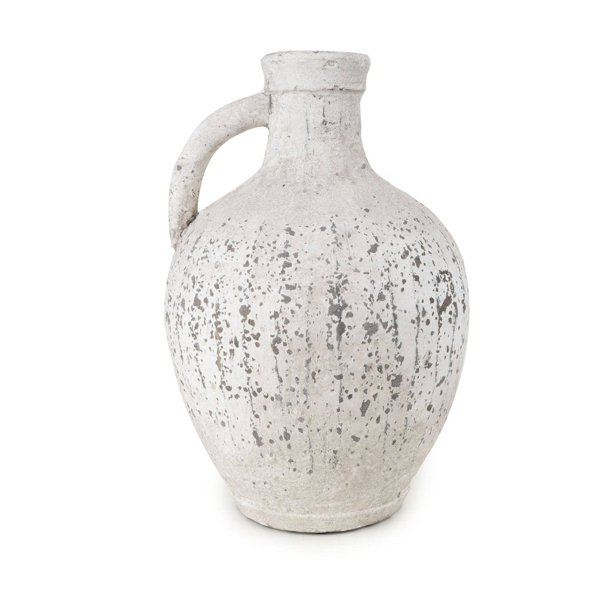 RUSTIC STONE EFFECT JUG VASE