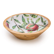 POMEGRANATE MANGO WOOD BOWL