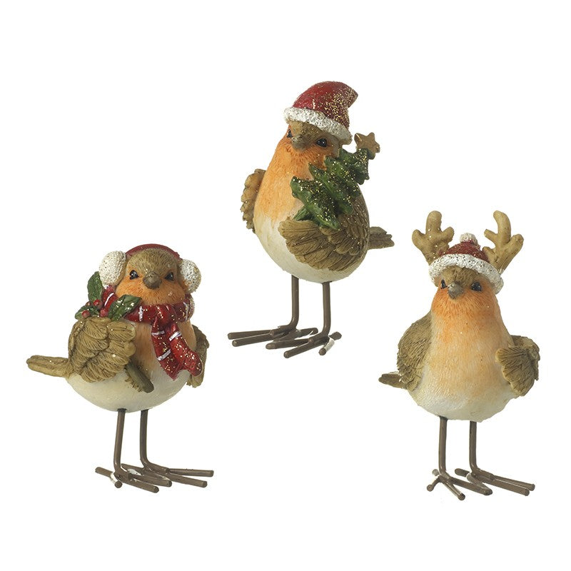 SMALL ROBIN ORNAMENT