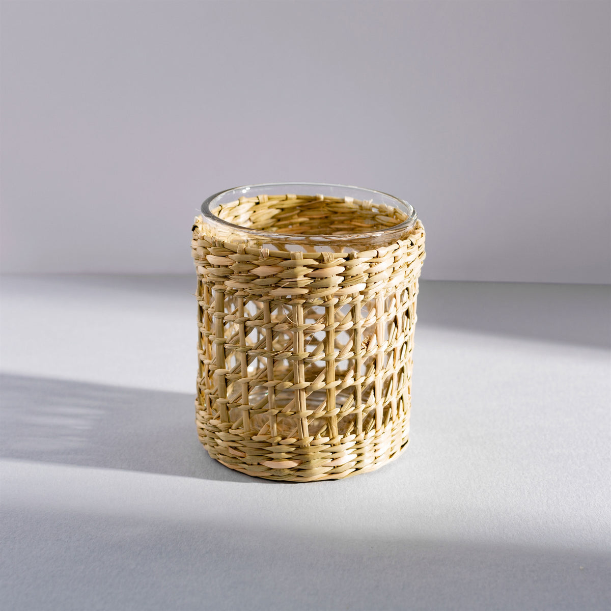 SEAGRASS TEA LIGHT HOLDER