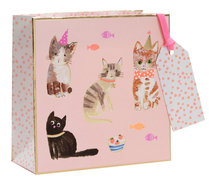 SMALL CAT GIFT BAG