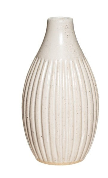 GROOVED BUD VASE