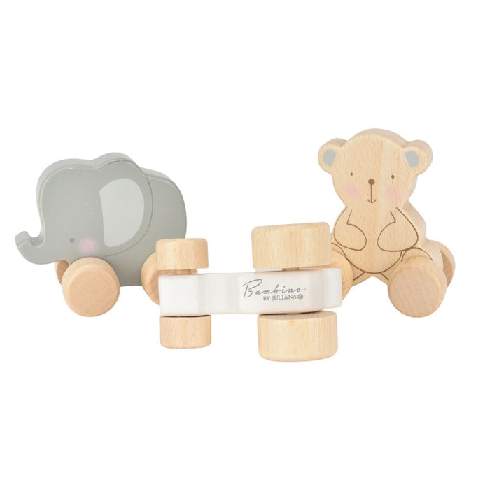 WOODEN PUSH TOY