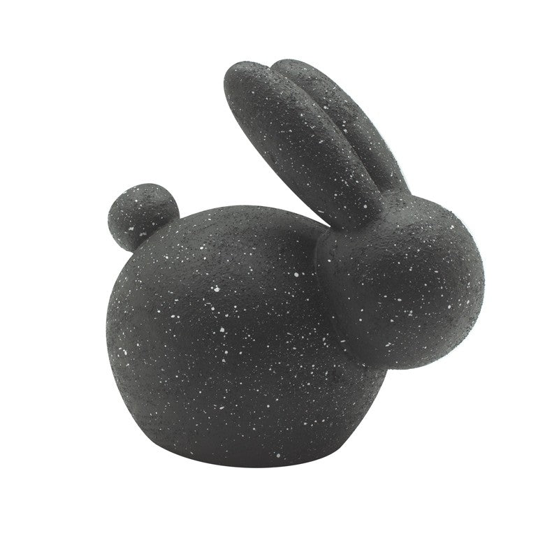 BLACK SPECKLED SMALL BUNNY