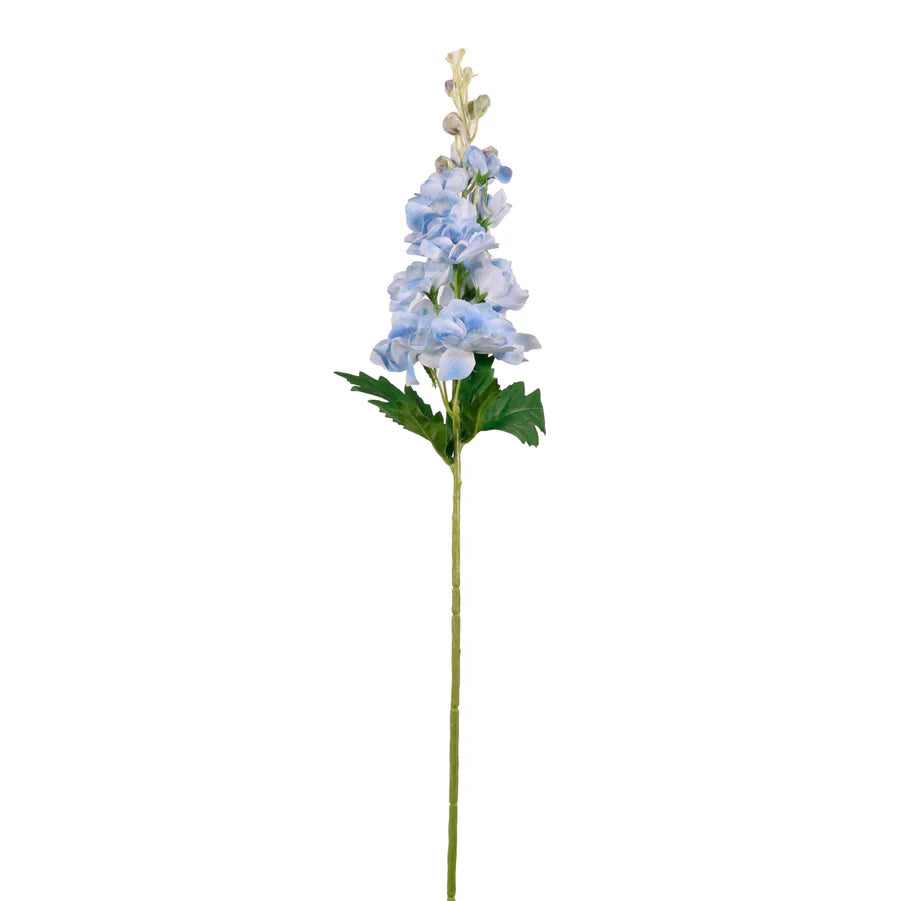 REAL TOUCH DELPHINIUM FAUX FLORAL STEM - BLUE