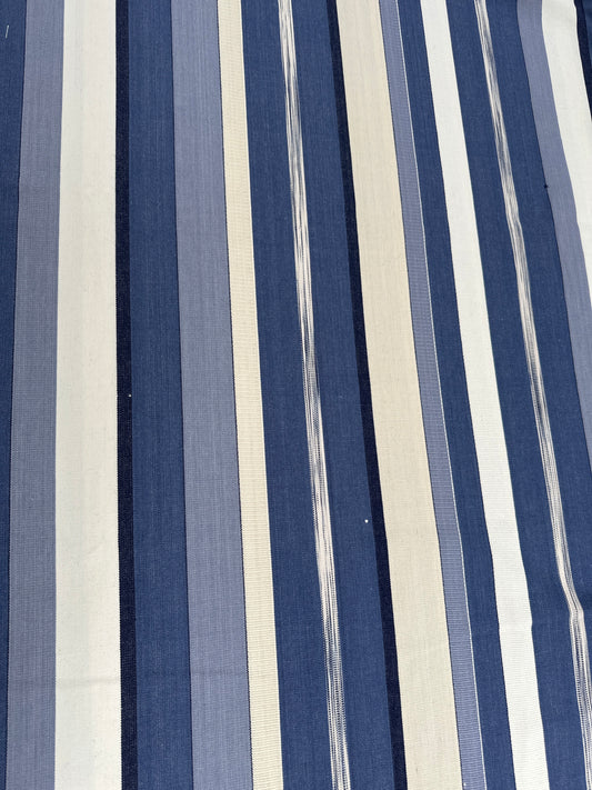 REMNANT R231 SANDERSON CANVAS STRIPE
