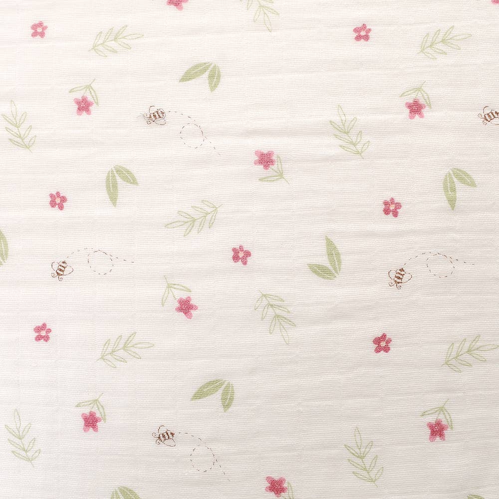 PINK BUNNIES MUSLIN SET
