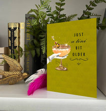 A TINI BIT OLDER MARTINI CARD