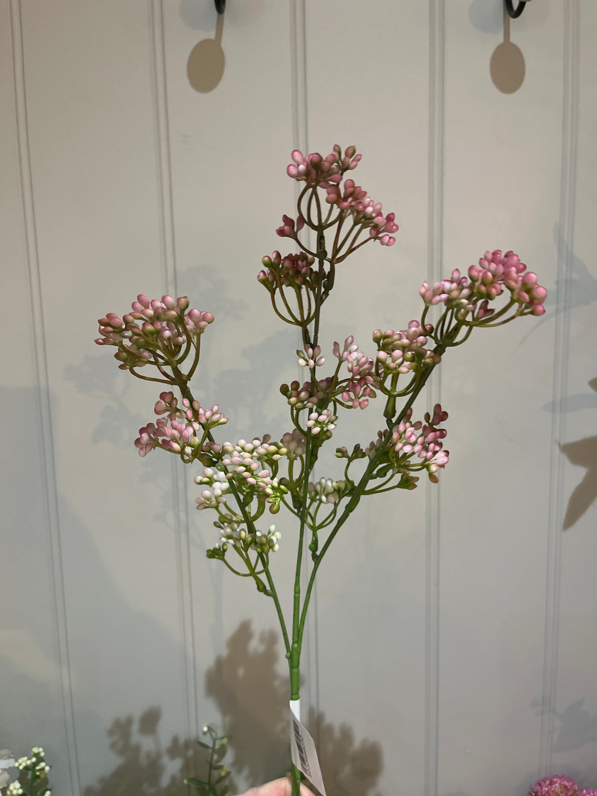 PLUM MINI BERRY SPRAY - FAUX FLORALS