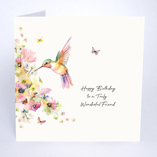 HAPPY BIRTHDAY WONDERFUL FRIEND CARD