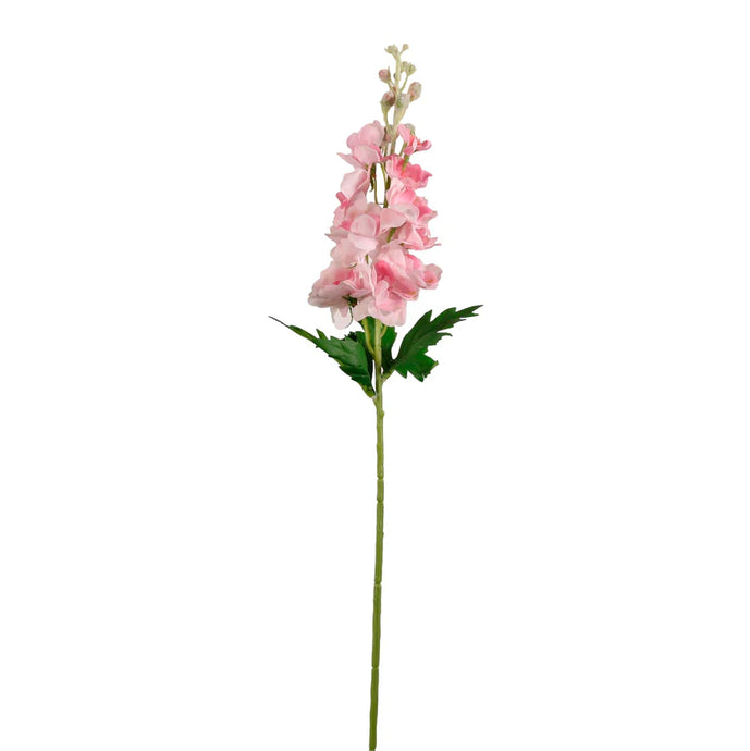 REAL TOUCH DELPHINIUM FAUX FLORAL STEM - PALE PINK