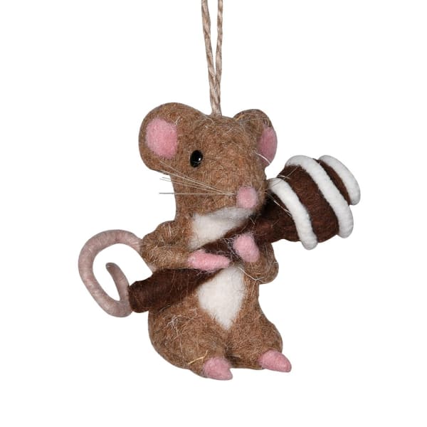 FELT CANDY MOUSE