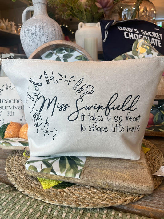 PERSONALISED TEACHER BAG