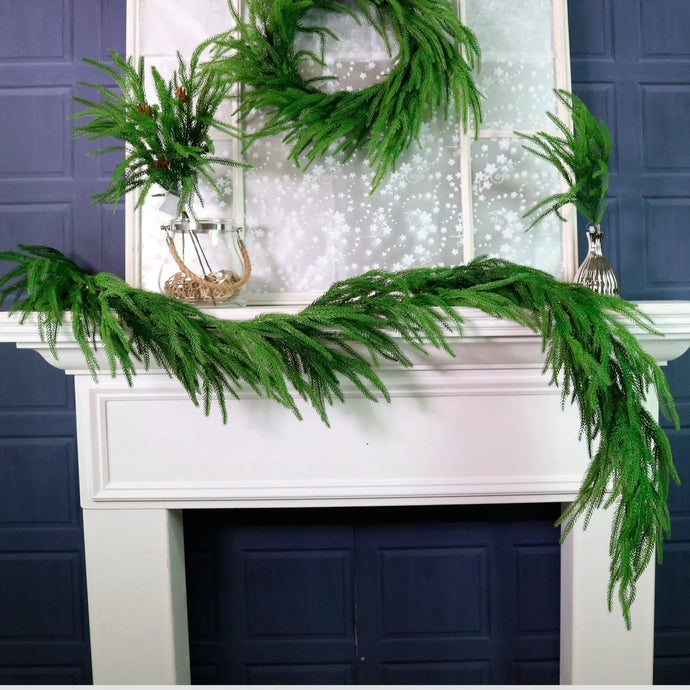 WEEPING NORFOLK PINE GARLAND