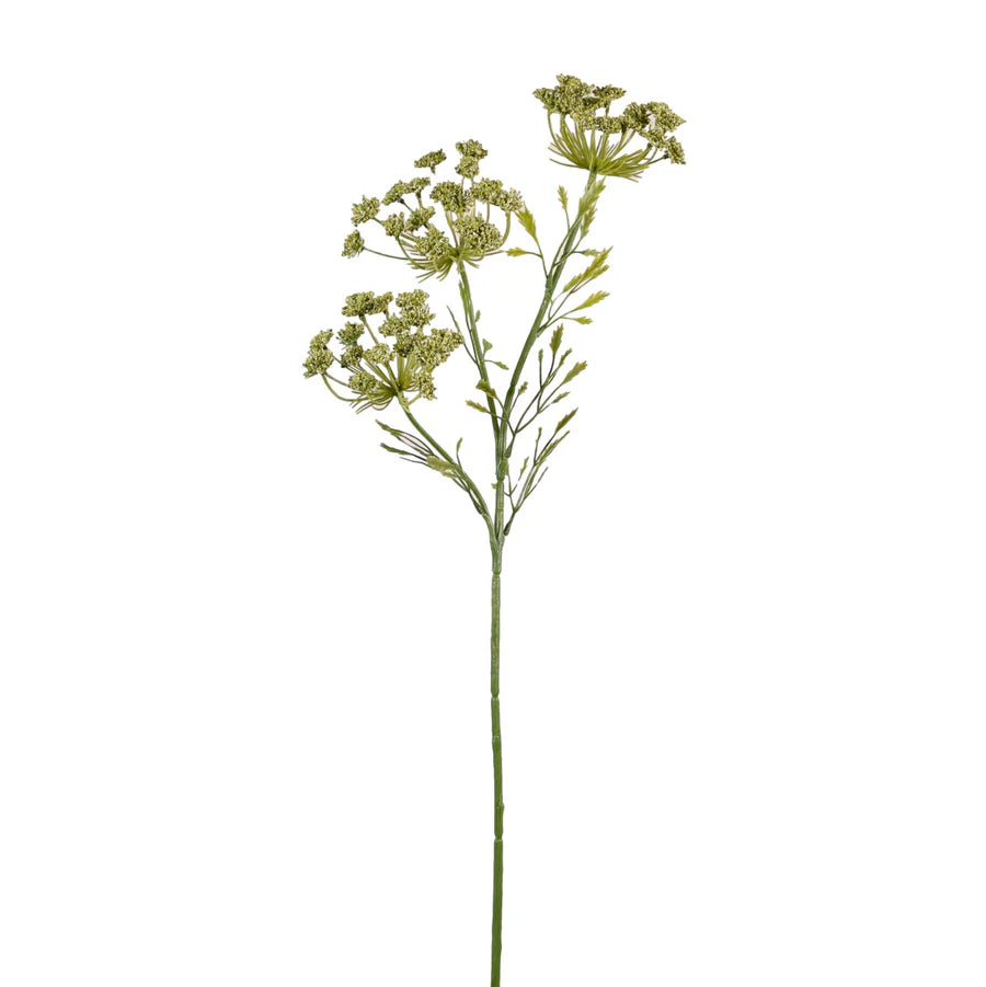 COW PARSLEY FOLIAGE FAUX FLORAL STEM