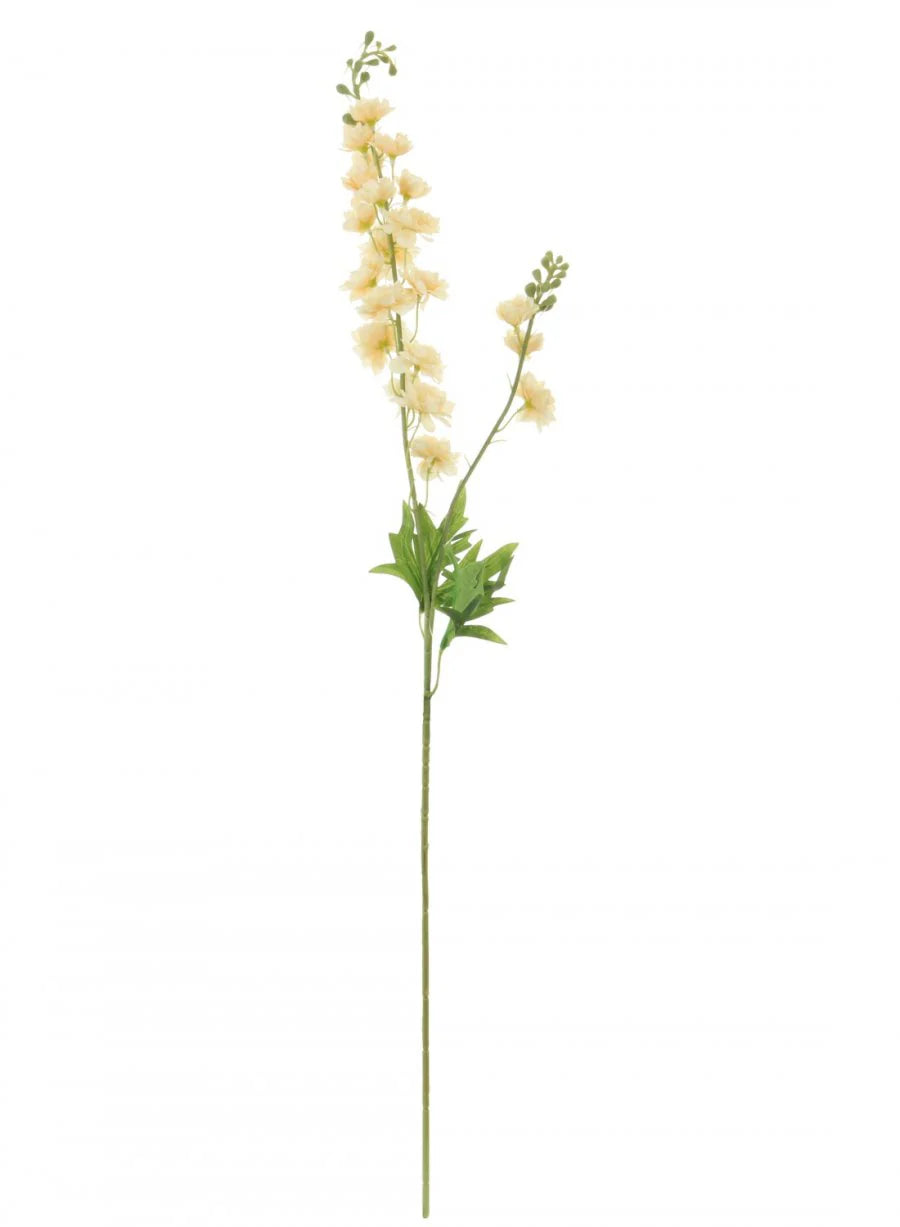 SLIM DELPHINIUM FAUX FLORAL STEM - APRICOT