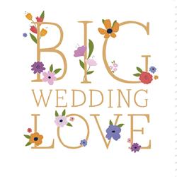 BIG WEDDING LOVE CARD