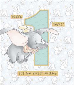 YOU’RE ONE TODAY DUMBO CARD