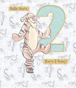 YOU’RE TWO TODAY TIGGER CARD