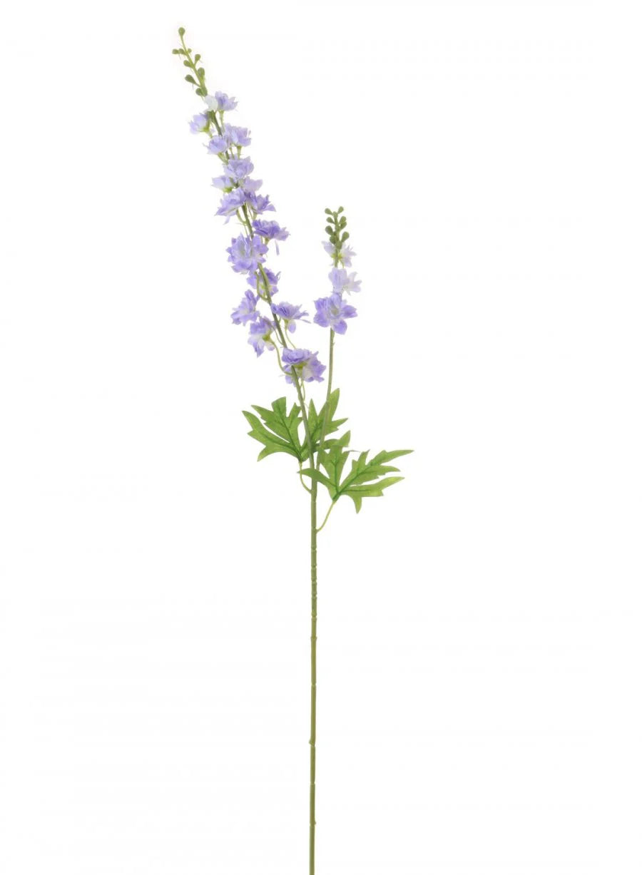 SLIM DELPHINIUM FAUX FLORAL STEM - LILAC