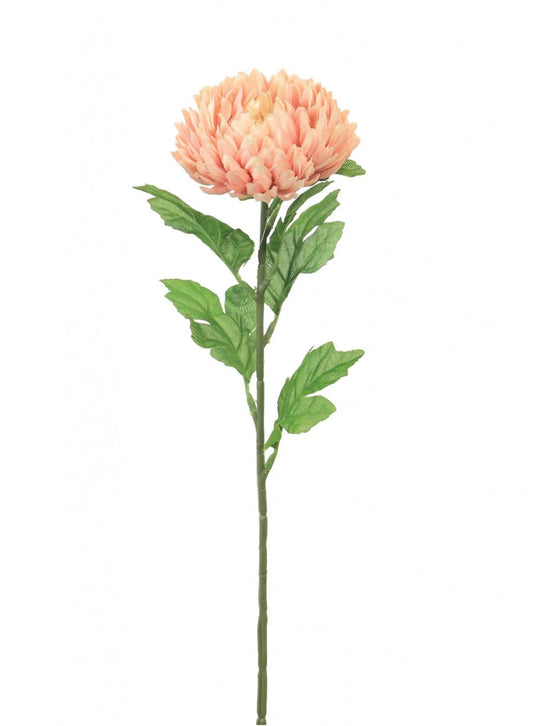 BLUSH PINK CHRYSANTHUMUM STEM - FAUX FLORALS