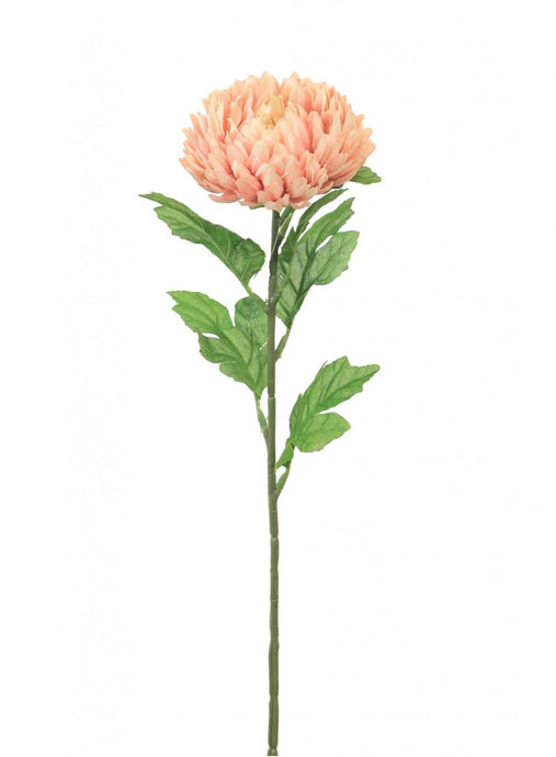 BLUSH PINK CHRYSANTHUMUM STEM - FAUX FLORALS