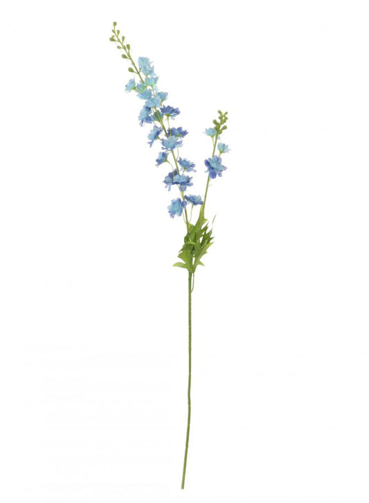 SLIM DELPHINIUM FAUX FLORAL STEM - BLUE