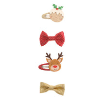 FESTIVE HAIR CLIP SET