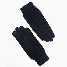 BLACK BORG FLEECE GLOVES