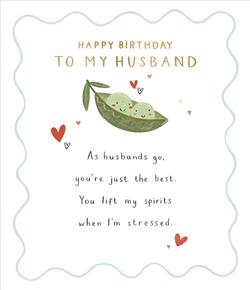 HAPPY BIRTHDAY TO MY HUSBAND CARD