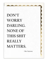 DON’T WORRY DARLING. CARD