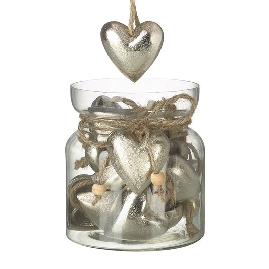 HANGING SOLID SINGLE HEART