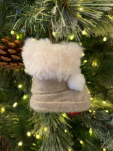 LATTE TARTAN BOOTIES