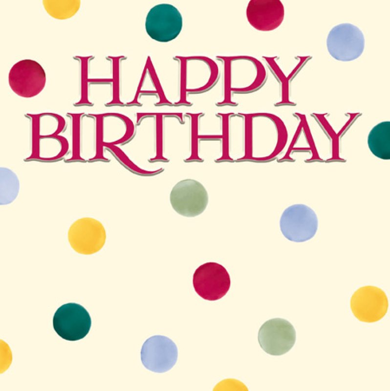 HAPPY BIRTHDAY DOTTY