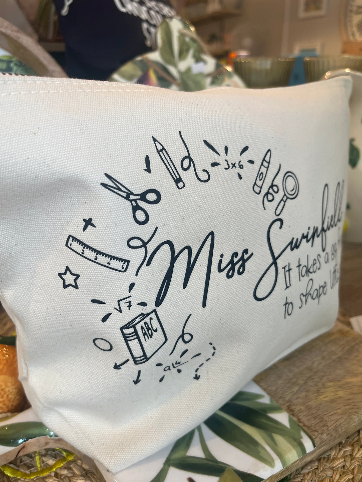 PERSONALISED TEACHER BAG