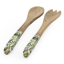 OLIVE MANGO WOOD SERVING SPOONS