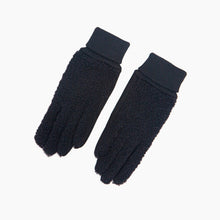 BLACK BORG FLEECE GLOVES