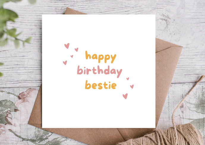 Birthday Card For Bestie